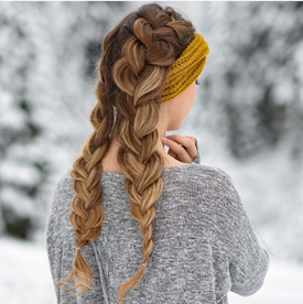 Penteado Tranças Holandesas Duplas